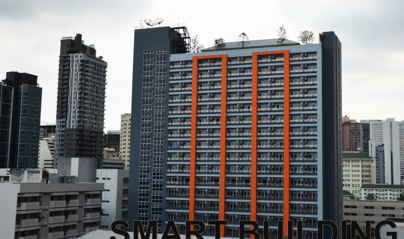 อาคารหอพักแพทย์และพยาบาล รพ.ราชวิถี Smart Building ผลงานของ“จีโนลร์ คอนสตรัคชั่น”