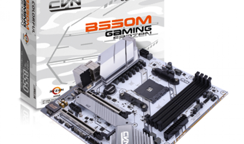 COLORFUL เปิดตัวเมนบอร์ดระดับกลาง AMD B550  มาพร้อม PCI-Express 4.0