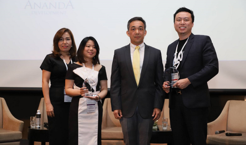 Ananda Development and Krungsri Consumer win Enterprise Innovation Awards at the  24th Edition of Asia IoT Business Platform