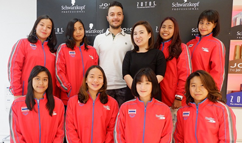ชวาร์สคอฟ โปรเฟสชั่นแนล(ประเทศไทย) ชวนสาวๆนักกีฬาโปโลน้ำหญิงทีมชาติไทย เปลี่ยนลุคเสริมความมั่นใจก่อนสู้ศึกเอเชียนเกมส์ 2018  โค้ช เปรยมีลุ้นสร้างเซอร์ไพรส์คว้าเหรียญ
