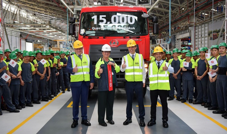 UD Trucks reaffirms commitment to customers and growth markets with significant business milestone of Quester’s 15,000 units production