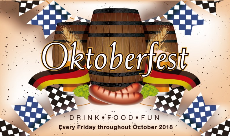Oktoberfest 2018 ฉลองเทศกาลอาหารและเครื่องดื่มสไตล์เยอรมัน ที่ห้องอาหารเดอะเบย์ อินเตอร์เนชั่นแนล สกิวเวอร์ส