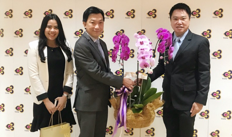โรงแรมชาเทรียมและเรซิเดนซ์แสดงความยินดีกับ กรรมการผู้อำนวยการใหญ่ บริษัทการบินไทยคนใหม่