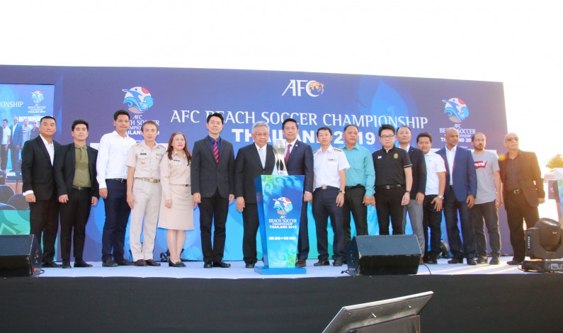 AFC Beach Soccer Championship 2019 draw held at Dusit Thani Pattaya