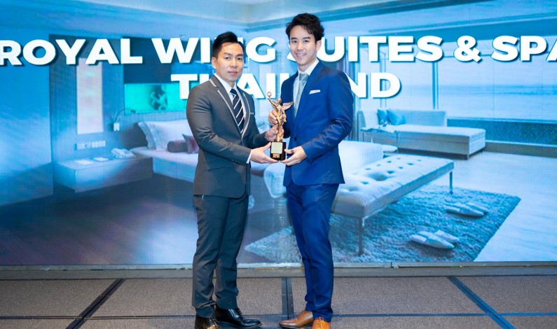 Royal Wing Suites and Spa Named Asia’s Top Leisure Hotel by Now Travel Asia