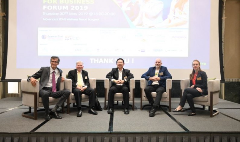 หอการค้าจับมือจัดงานสัมมนา  “Multi-Chamber Sustainability for Business Forum 2019”