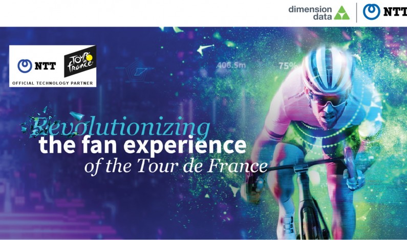 NTT and A.S.O. continue to transform and revolutionize the fan experience of the Tour de France with new technology deal