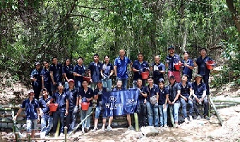 Hilton Pattaya Organizes Activities For Saving Environment at Khao Chi-On Non Hunting Area, Chonburi