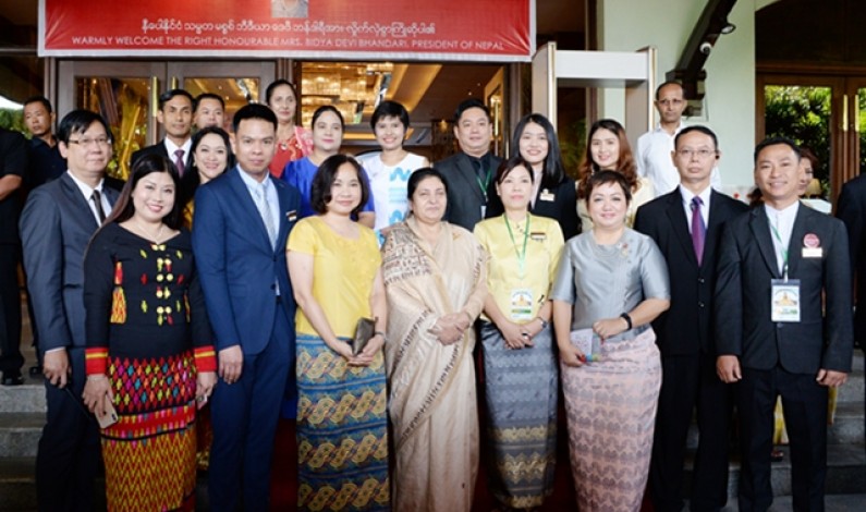 The President of Nepal stays at Chatrium Hotel Royal Lake Yangon