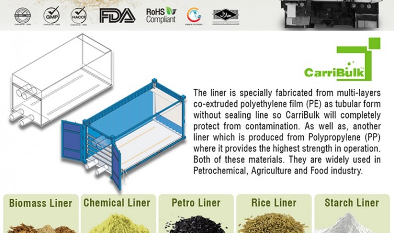 CarriBulk Container Liner ถุงบรรจุสินค้าในตู้คอนเทนเนอร์