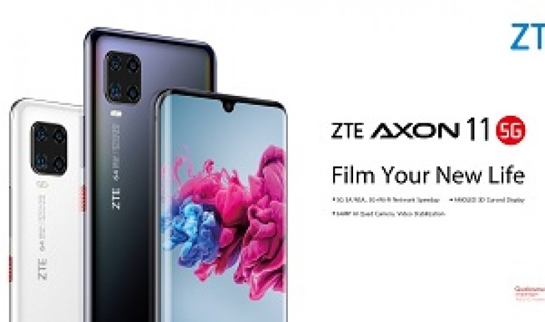 ZTE เปิดตัว “ZTE Axon 11 5G” สมาร์ทโฟนวิดีโอรุ่นแรกที่รองรับ 5G ในจีน