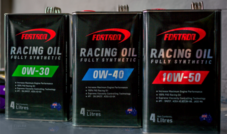 พิสูจน์ความแรงกับน้ำมันหล่อลื่นสูตรใหม่ Fortron Racing Oil