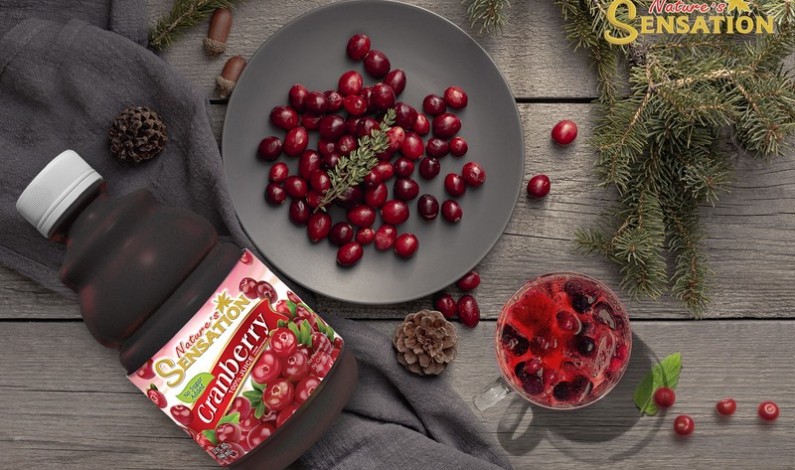 Nature’s Sensation introduces health benefits of cranberry juice