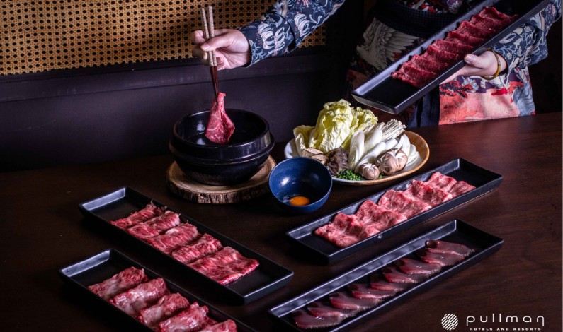 ชุดสุกี้เนื้อวัวซากะพรีเมี่ยมจากประเทศญี่ปุ่น ราคาเริ่มต้น 890 บาทสุทธิ ณ ห้องอาหารเท็นชิโนะ โรงแรมพูลแมน คิง เพาเวอร์ กรุงเทพ